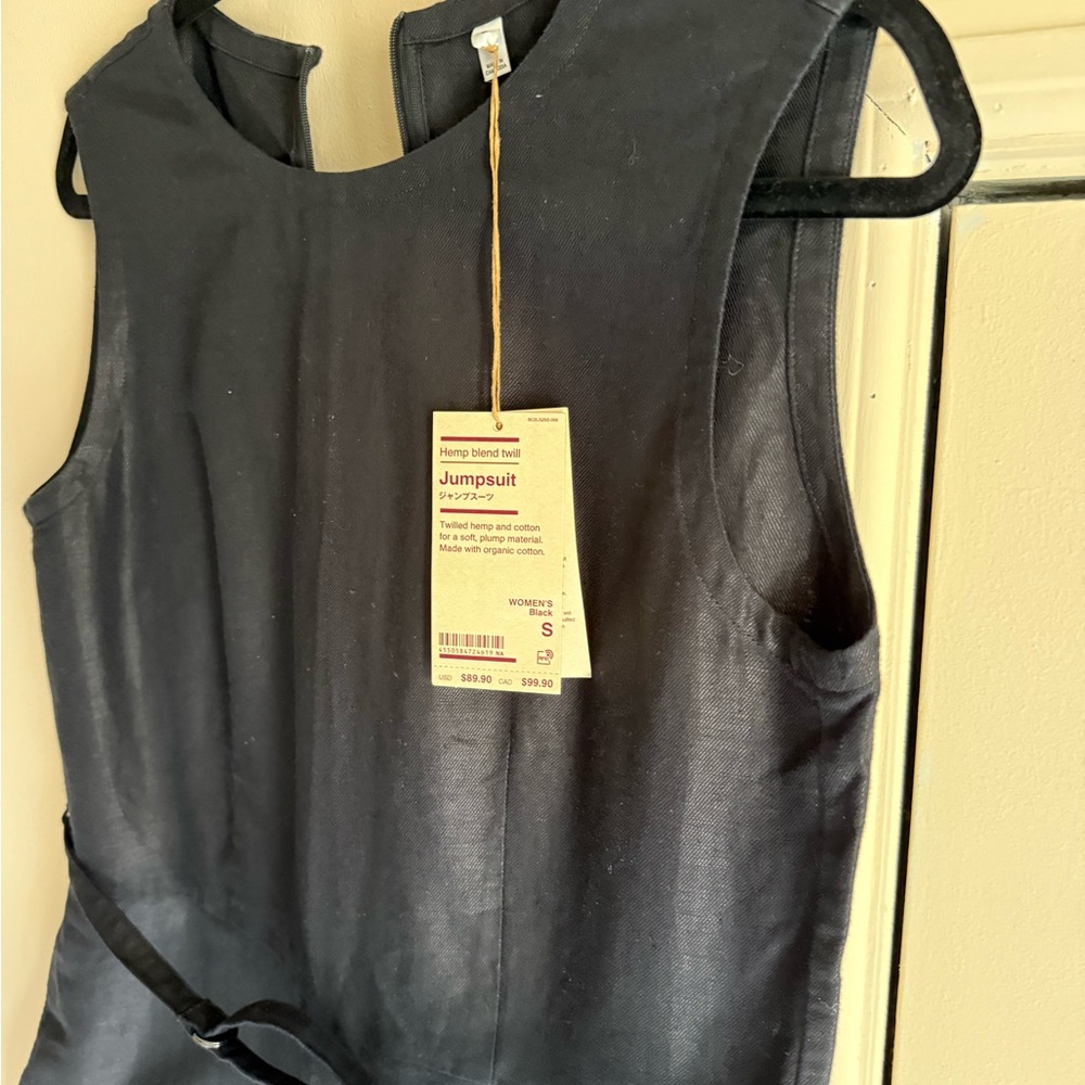 Muji NWT Linen Jumpsuit - Picture 3 of 3